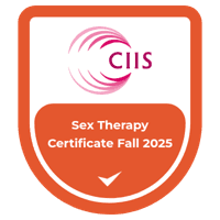 CIIS Sex Therapy Certificate badge